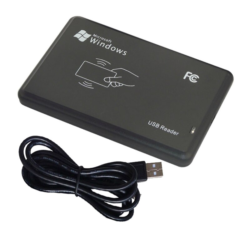 125 Khz Rfid-lezer EM4100 USB Proximity Sensor Smart Kaartlezer geen drive uitgevende apparaat EM ID USB voor Toegang controle