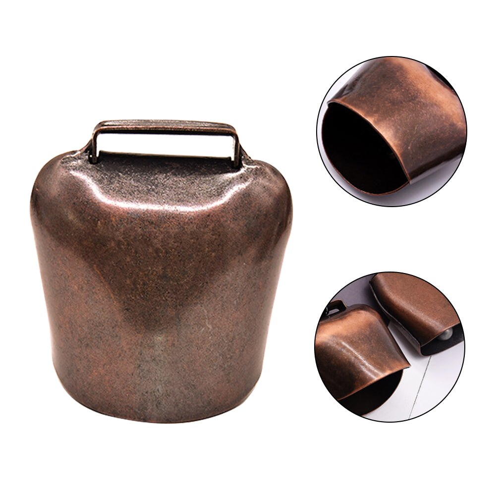 Livestock Cow Horse Sheep Cattle Grazing Bell Upgraded Version Anti Lost Loud Bell Anti Theft Metal Bell Farm Animal Supplies