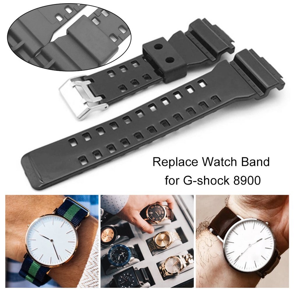 Replace Watch Band Leather Watch Strap Replacement Watch Band watch Accessories Wristband for g-shock 8900
