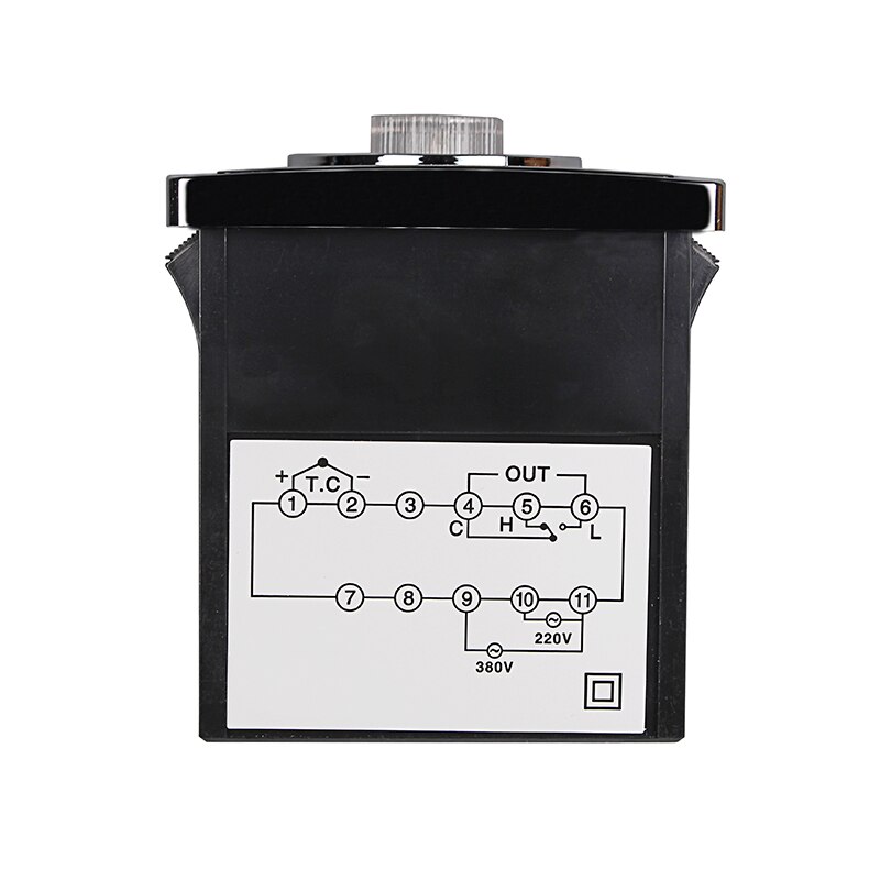 Tlf 72 tlf 96 digital ovn temperaturregulator knop termostat 400 grader 96 x 96mm 72 x 72mm relæudgang k indgang 220v 380v