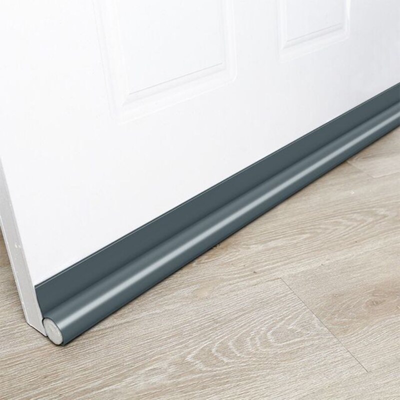 Fermaporta per porte fermaporta antivento per blocco cucitura lato singolo porta nuovo: Dark Grey