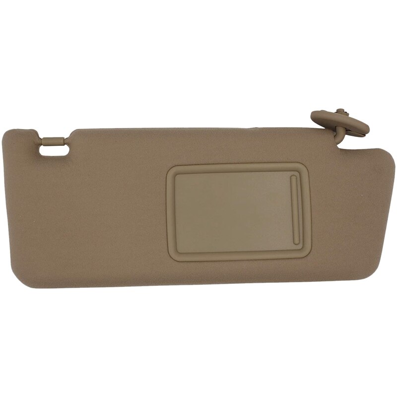 Passenger Right Side Windshield Sun Visor Replacement Beige for Toyota Tacoma 2005 74310-04081-E0