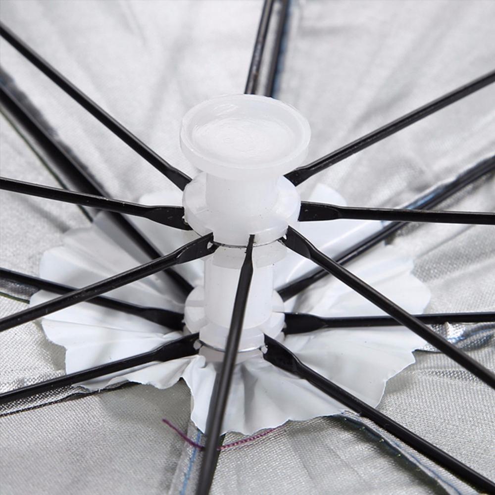 parasol na głowę 55cm parasol przeciwsłoneczny lekki kemping wędkarstwo piesze wycieczki golf na wolnym powietrzu parasol składana czapka parasolka