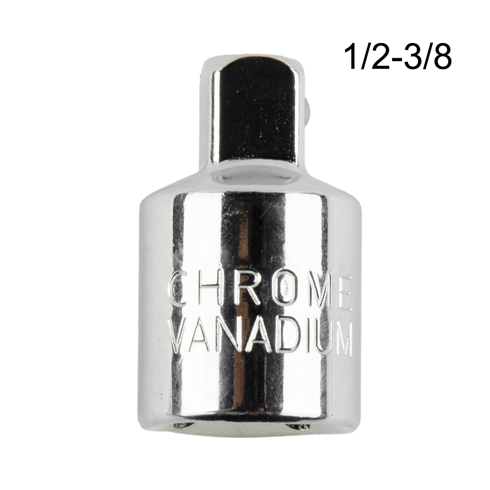 Socket Adapter Ratchet Wrench Adaptor 1/4" 3/8" 1/2" Drive Ratchet Socket Adapter Female To Male Converter Repair Tools: Chocolate