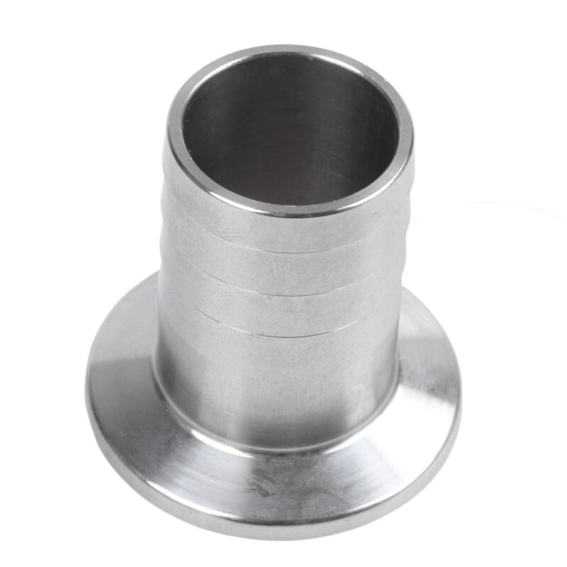 Stainless Steel 304 KF25-25 Flange to 25mm Hose Barb Adapter for Vacuum