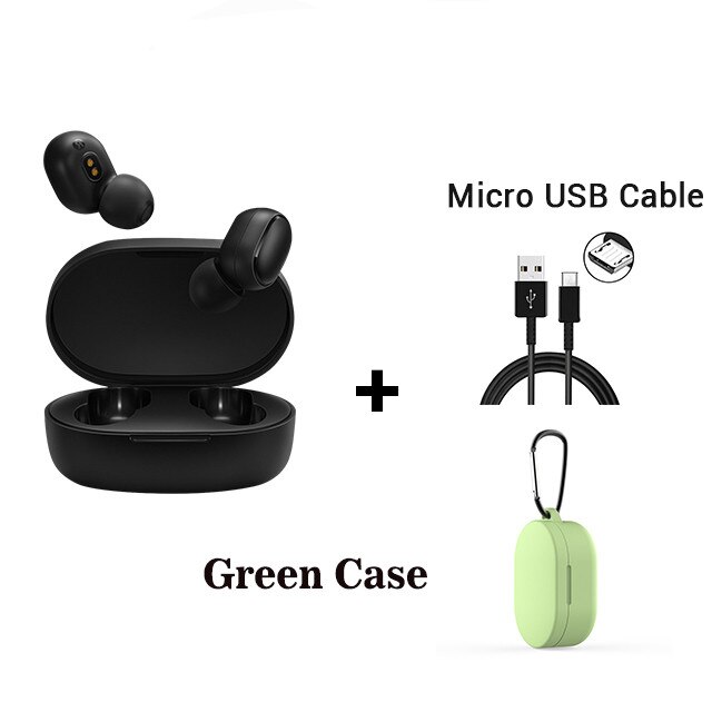 Xiaomi Redmi Airdots Earphone TWS Wireless Bluetooth 5.0 Stereo bass Noise Reduction Waterproof Earbuds Handsfree Headsets: type 4