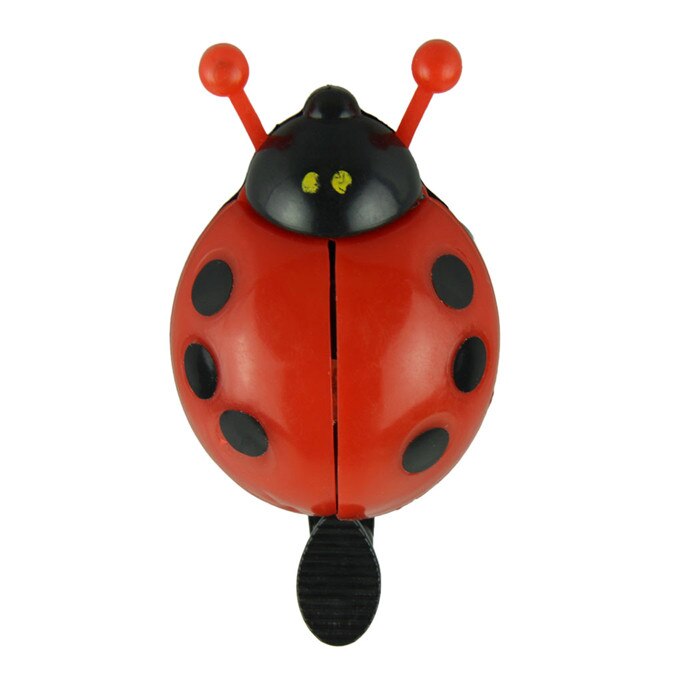 Cute Bicycle Bell Bike Bell Cartoon Ladybug Cycling Bell Outdoor Ridding Accessories Sports Bike Ring Child Riding Equipment: Red 
