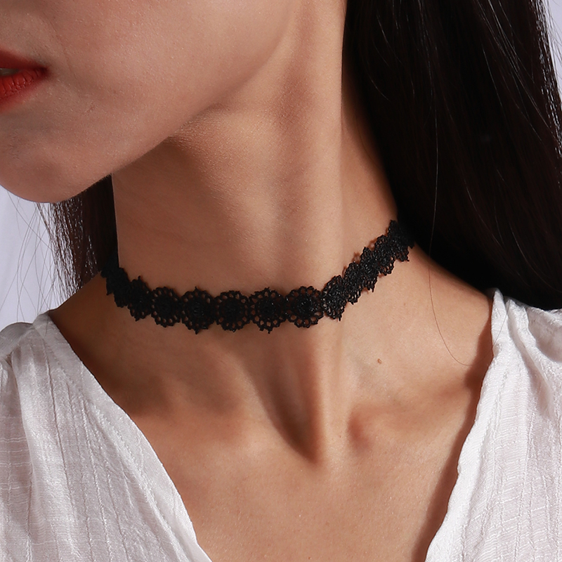 Mode Sexy Zwart Fluwelen Chokers Kettingen Punk Stijl Verklaring Kristal Liefde Harten Ketting Voor Vrouwen Partij Sieraden: Puur Goud Kleur