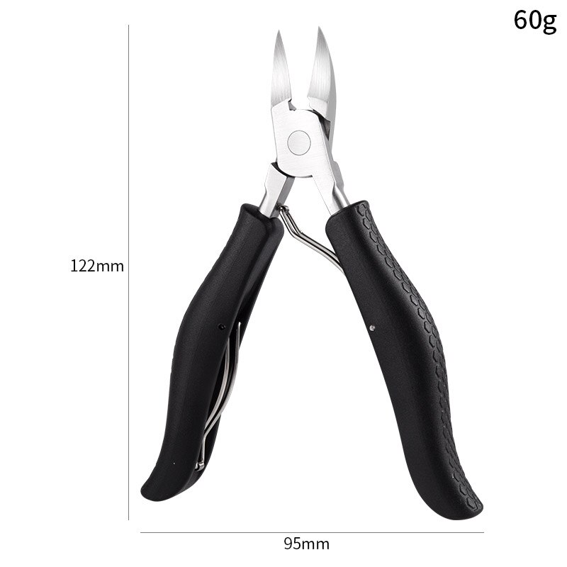 4 Stainless Steel Toe Nail & Cuticle Nippers - Gold Handled Manicure Pedicure Clippers 6 thumbnail image