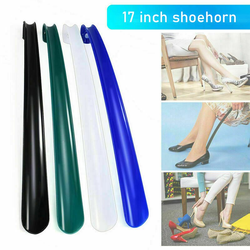 Dressing Assistentie Hulpmiddel Lange Schoenlepel Voor Senioren - 42,5 Cm Steel, Flexibel, Helpt Bij Het Aantrekken Van Schoenen En Laarzen Schoenlepel Met Steel