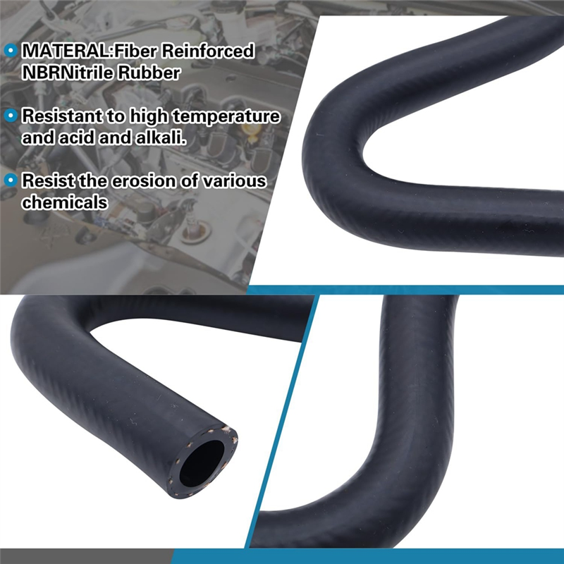 Brandstofslang Universeel 45, 90, 135, 180 graden bocht 5/16 inch U-gesneden gegoten brandstofleiding rubberen slang elleboogbochten