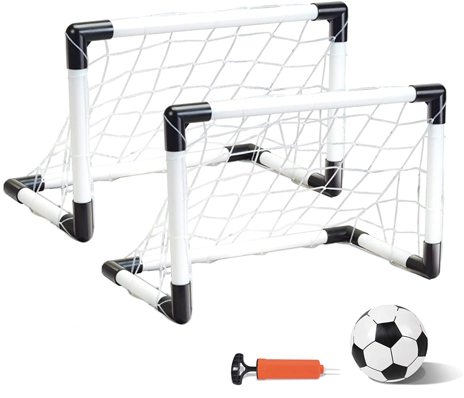Juego de portería de fútbol para niños, fútbol y entrenamiento para deportes de interior, portería de fútbol al aire libre, juguetes para padres e hijos