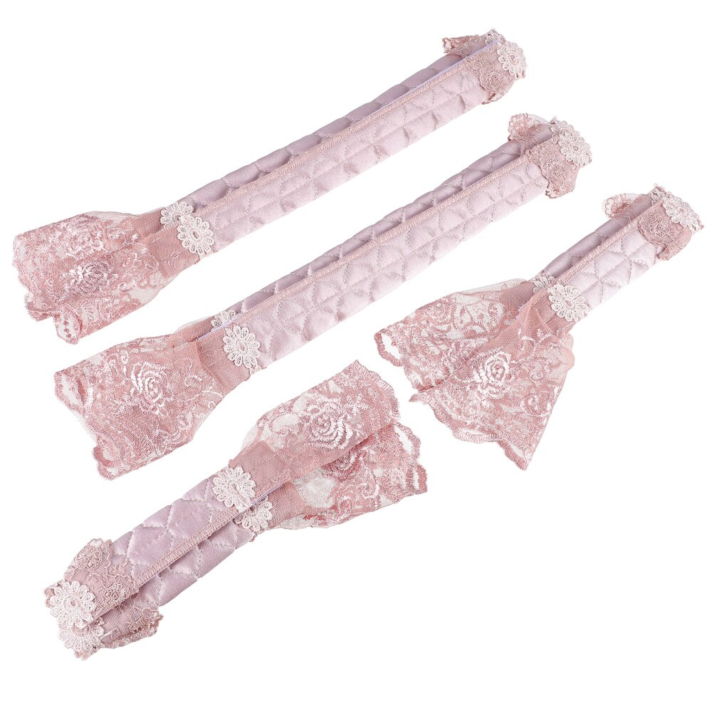 4 Uds Manilla de puerta de refrigerador Protector tirador de nevera Protector