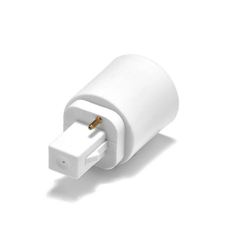 2 -bens  g24 to e27 lampeholder adapter  g24d til  e26 led lys base konverter, giver dig mulighed for at installere  e27 standard lamper i  g24d fatninger