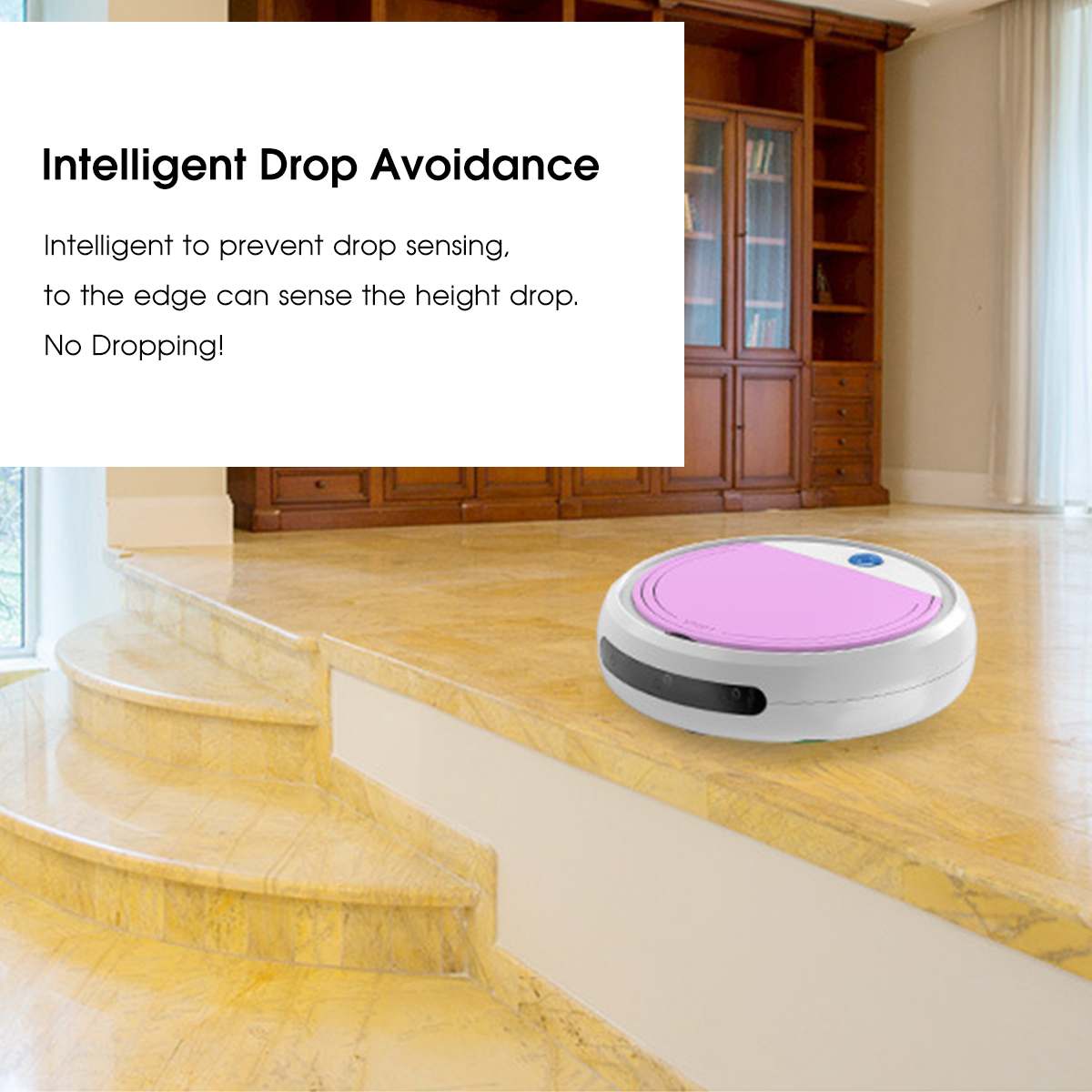 4 IN 1 Robot Vacuum Cleaner Multifunctional Auto Rechargeable UV Sterilizer Sterilization Smart Sweeping Robot Vacuum Cleaner