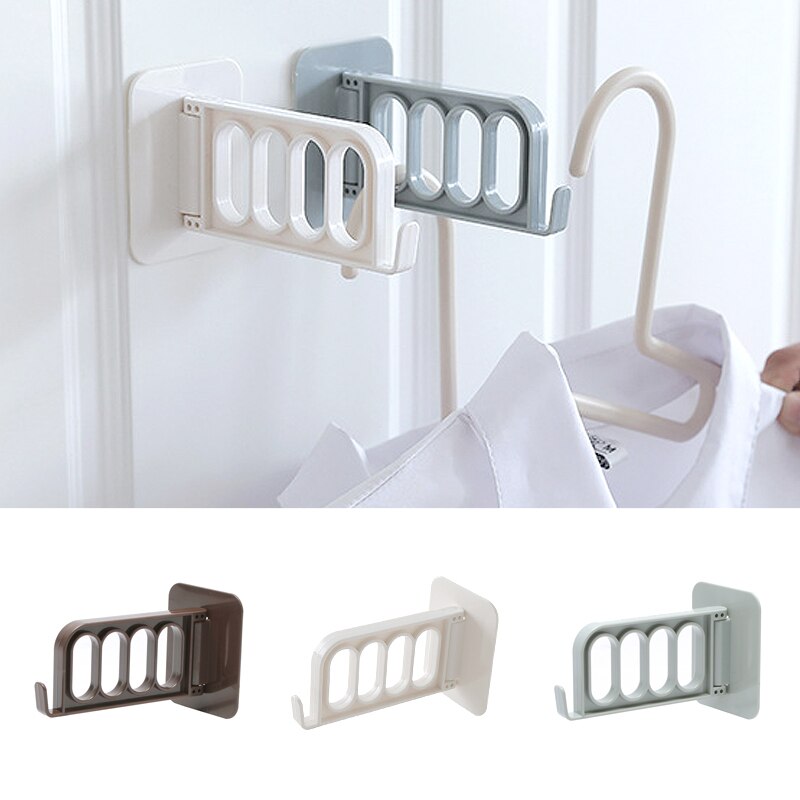 Nordic home veggmontert krok sømløs krok veggheng flere fire hull gummi krok kleshenger plast