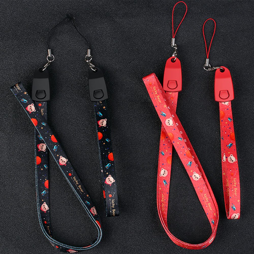 Lanyard usb-kabel riem data multi-oplaadkabel micro usb  c 3 in 1 snellaadkabel met sleutelhanger