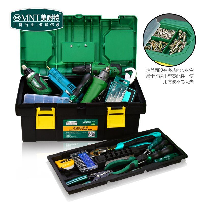 Portable Tool Box Organizer Electrician Big Size Waterproof Multifunctional Complete Tool Box Caja Herramientas Home Storage