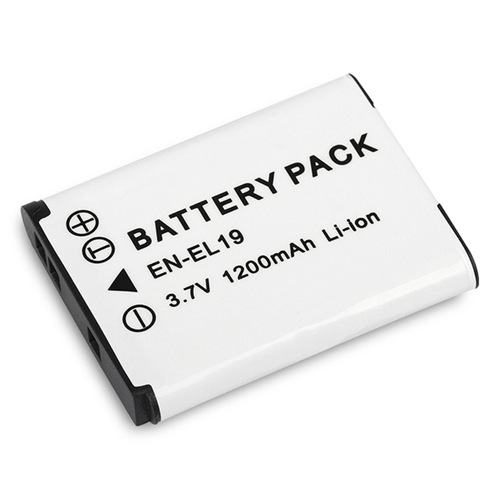 3.7V 1200Mah Oplaadbare Li-Ion Batterij Digitale Camera Vervangende Batterij Voor Nikon EN-EL19 Camera