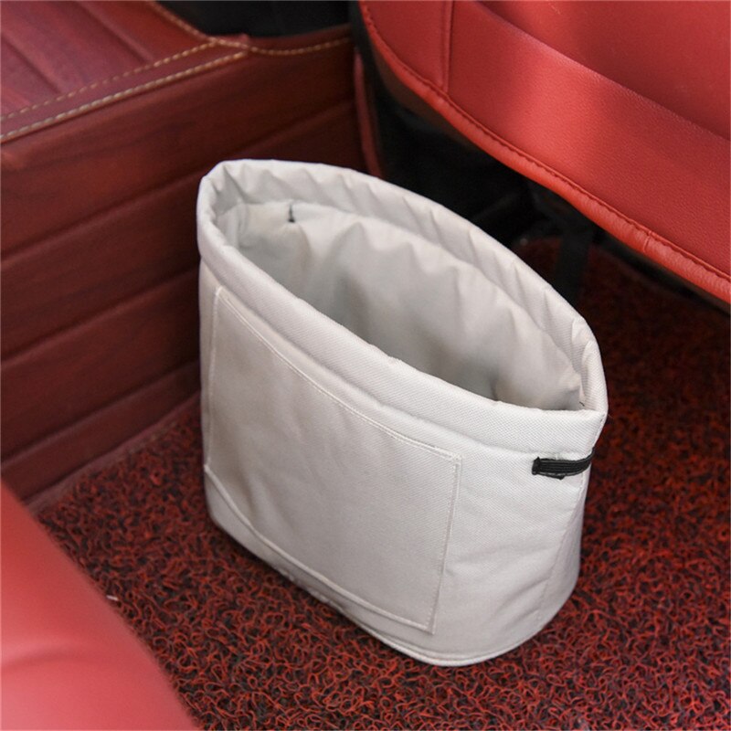 Auto prullenbak auto vuilnisbak auto vuilnisbak papieren zak auto afvalzak voor afval