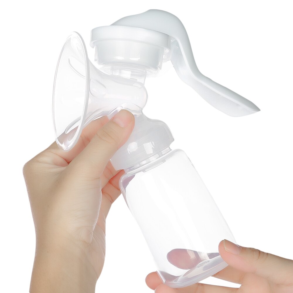 Real Bubee Manual Breast Pump Baby Breast Feeding Milk Bottle PP Portable BPA Free Baby Nipple Suction Feeding Baby Breast Pump