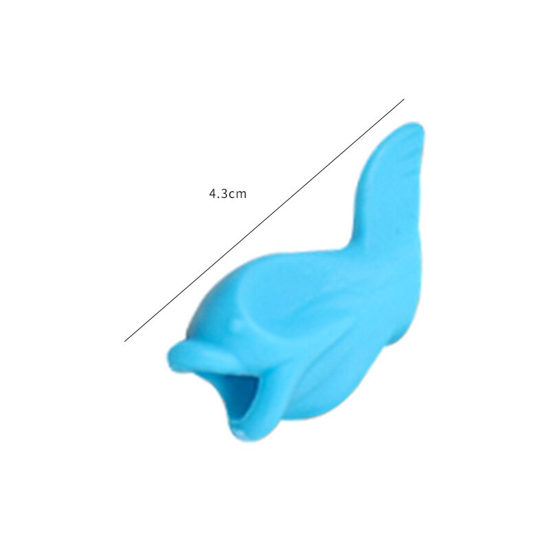 Stationery Silicone Fish Pen Holder Children Students Pencil Writing Grip Pen Writing Posture Correction