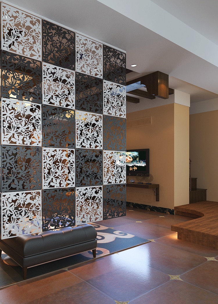 Room divider Biombo Room partition wall screen room dividers Partitions PVC Wall stickers cutout Home screen folding Screen
