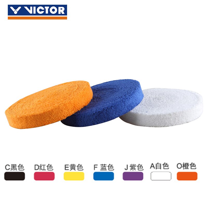 Toalla Victor Original para raqueta de bádminton, agarre supersuave, sensación de toalla, pegamento de mano, 1000cm, Gr338