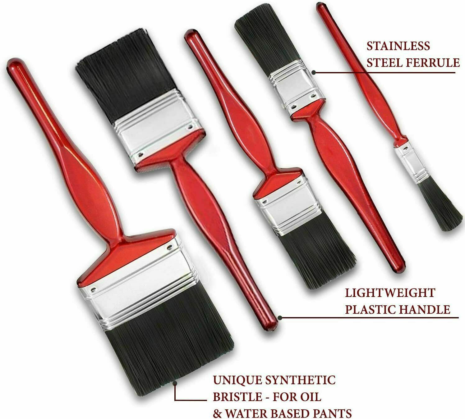 4 Pack Kwast Fijne Penselen Set Geavanceerde Haren Decorating Diy Schilderen