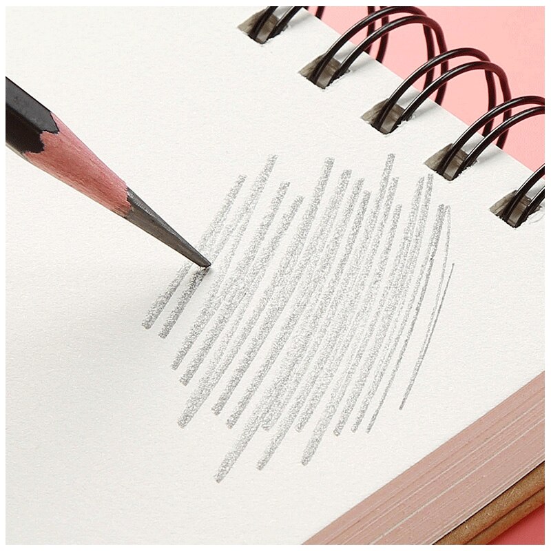 8K 16K Sketchbook Thicken Kraft Paper Notebook Sketch Painting Diary Journal Student watercolor Note Pad Book Memo