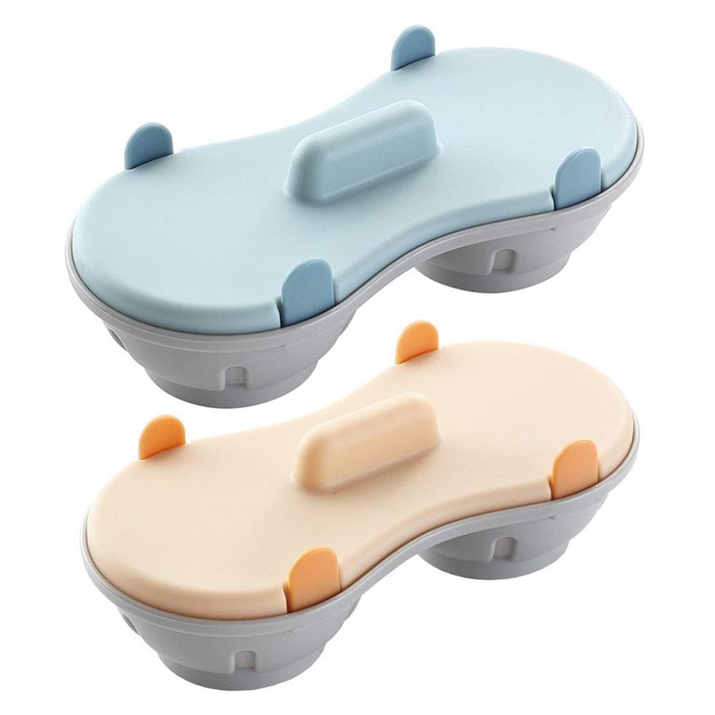 Micro-ondes oeuf braconnier ustensiles de cuisine Double tasse Double Cave haute capacité oeuf cuiseur BPA gratuit oeuf braconnage tasses outils de cuisine
