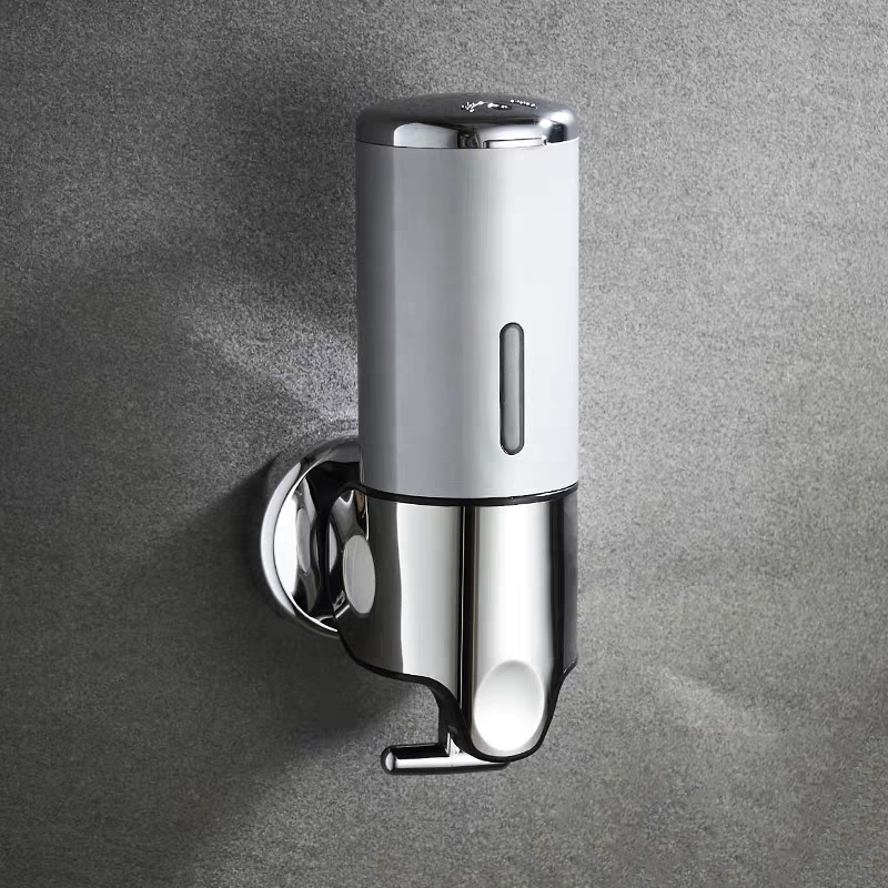 Badkamer Zeepdispenser Enkele/dubbele/drievoudige Wall Mount Zeep Shampoo Gel Douche Vloeistofcontainer voor Badkamer Accessoires: Rood