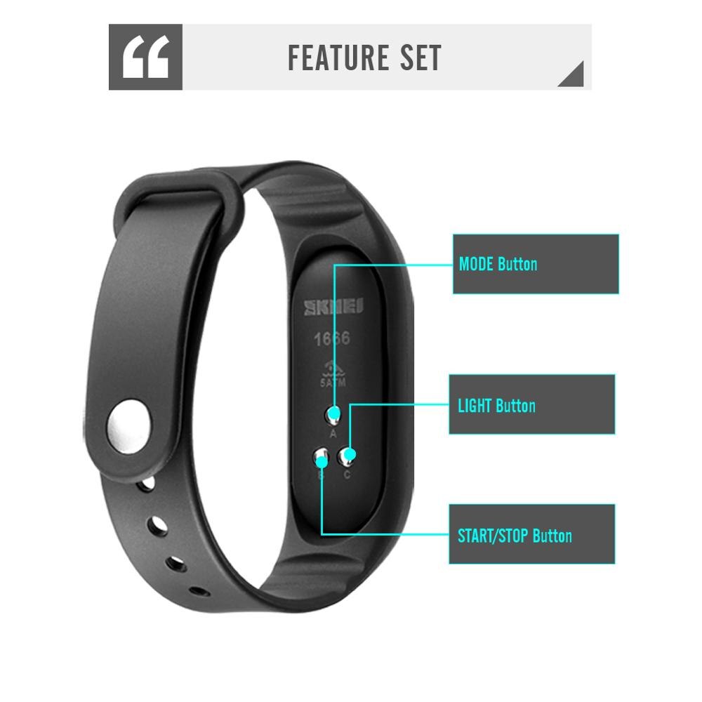 Luxe led-licht digitale horloges merk skmei heren dameshorloge 50m waterdichte datumweergave sport polshorloge reloj hombre klok