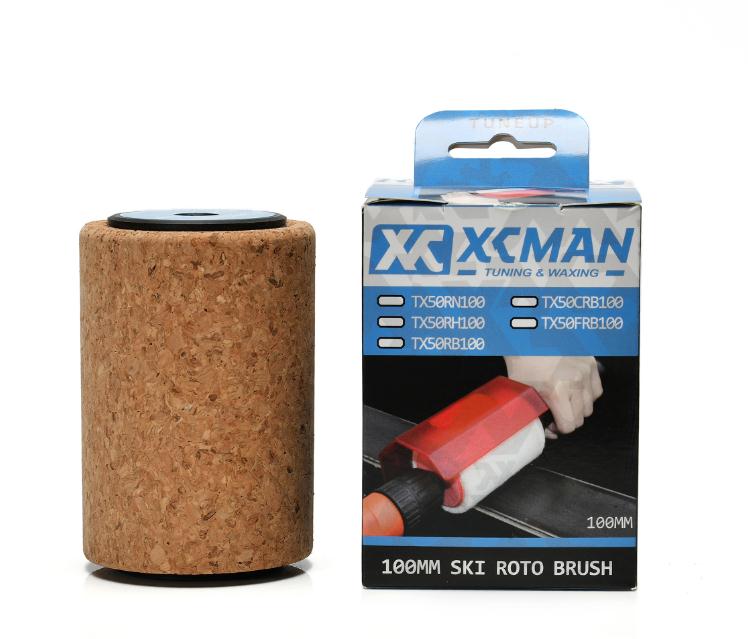 Xcman roto børste controller håndtag 100mm længde 10mm hex aksel kompatibel alle  of 10mm hex roto børste: Kork roto børste