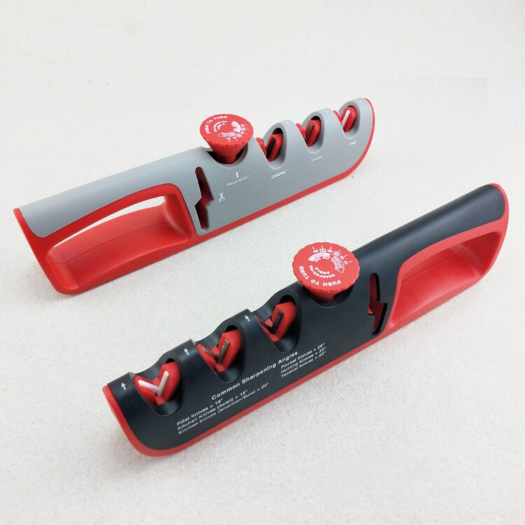 ]Knife Sharpener Kitchen Knives Grinder Scissors Sharpening Tungsten Diamond Ceramic Angle Adjustable Sharpener