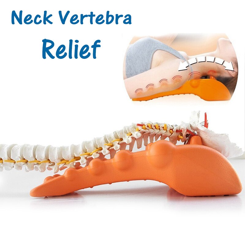 PurenLatex Japan Neck Retractor Orthopedic Pillow Gravity Stretch Cervical Vertebra Acupoint Massage Traction Pillow