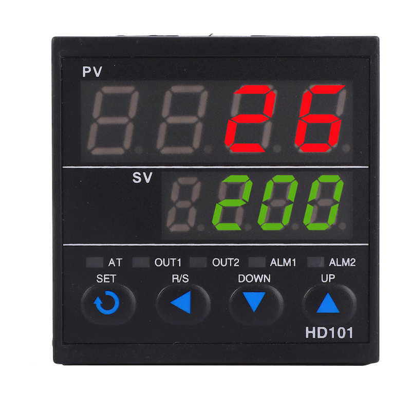 Temperatuur Regulator Praktische Intelligente Temperatuurregeling Regulator AC100-240V Digitale Temperatuur Controller Voor