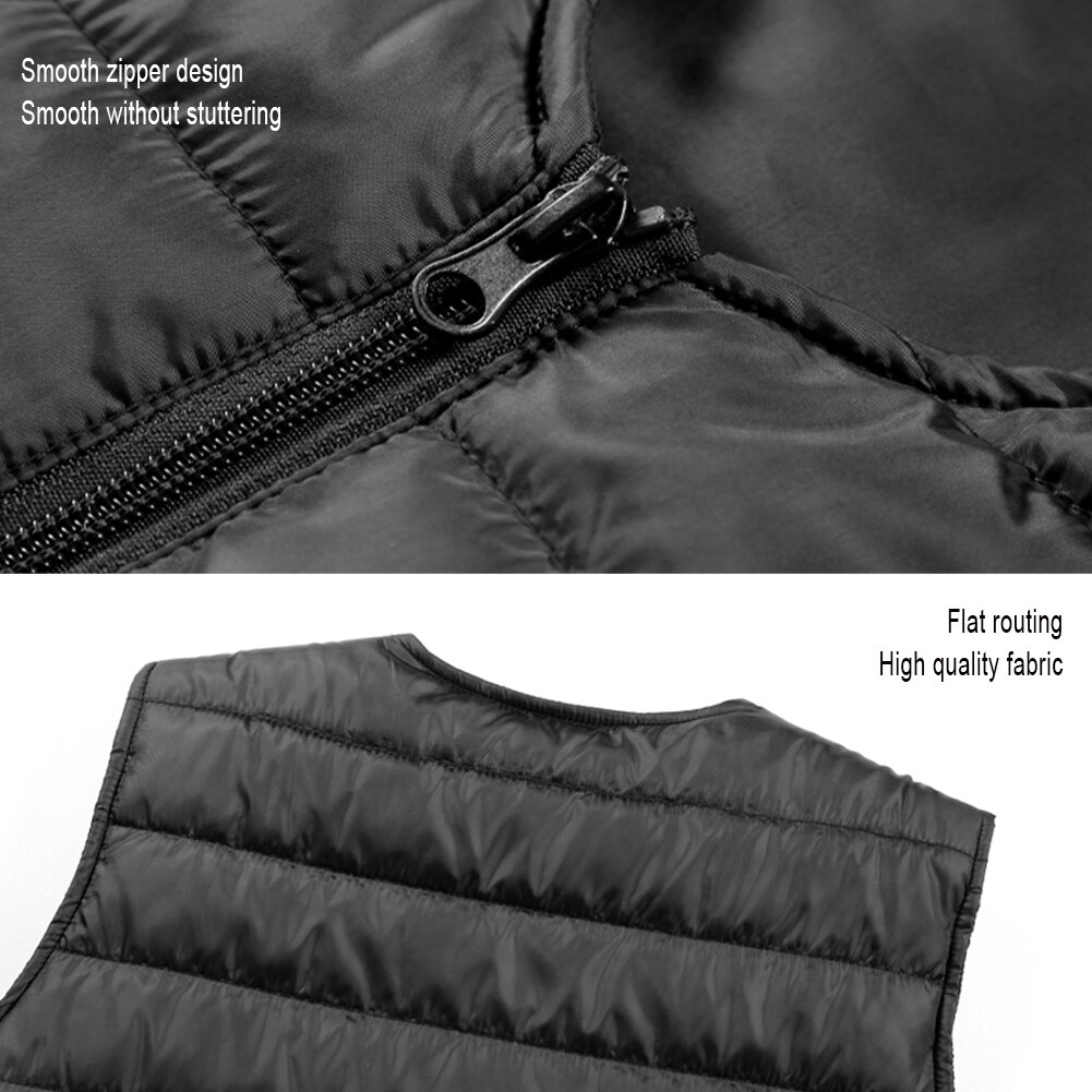 Gilet Chauffant électrique USB, Intelligent Et Léger, Noir, Taille Unique, Neuf Avec étiquettes