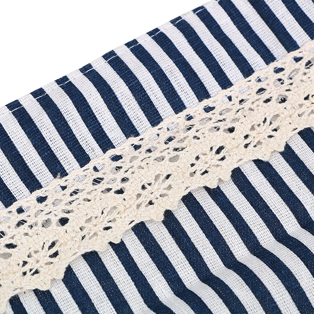 HOOMIN Kitchen Striped Adjustable Apron Cotton Cloth Pinafore Aprons Household Cleaning Tools For Home Restaurant Cooking
