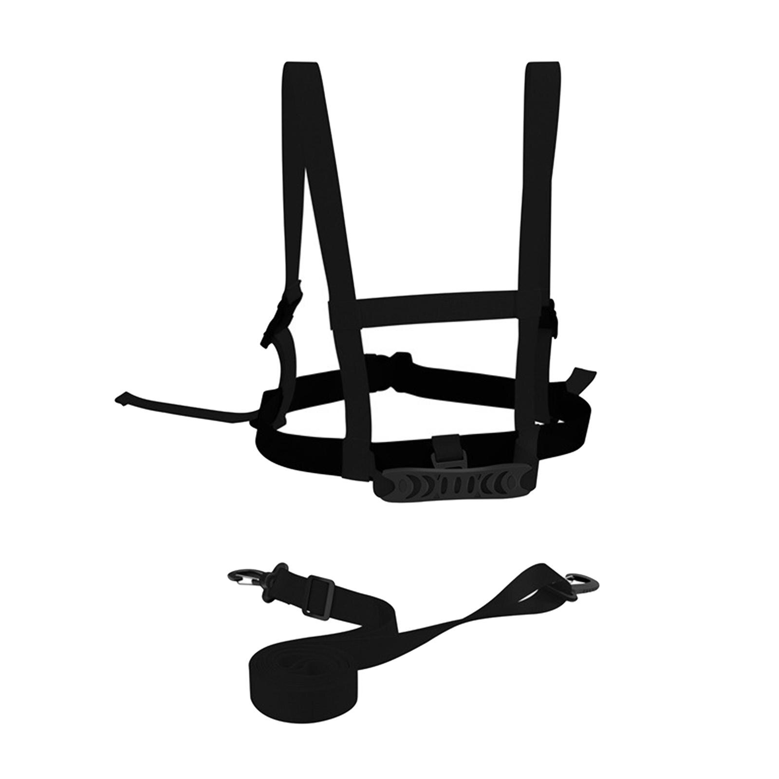 Kinder Ski Harness Sicherheit Schulter Gurt Trainer für Ausbildung Snowboard Skating: Black