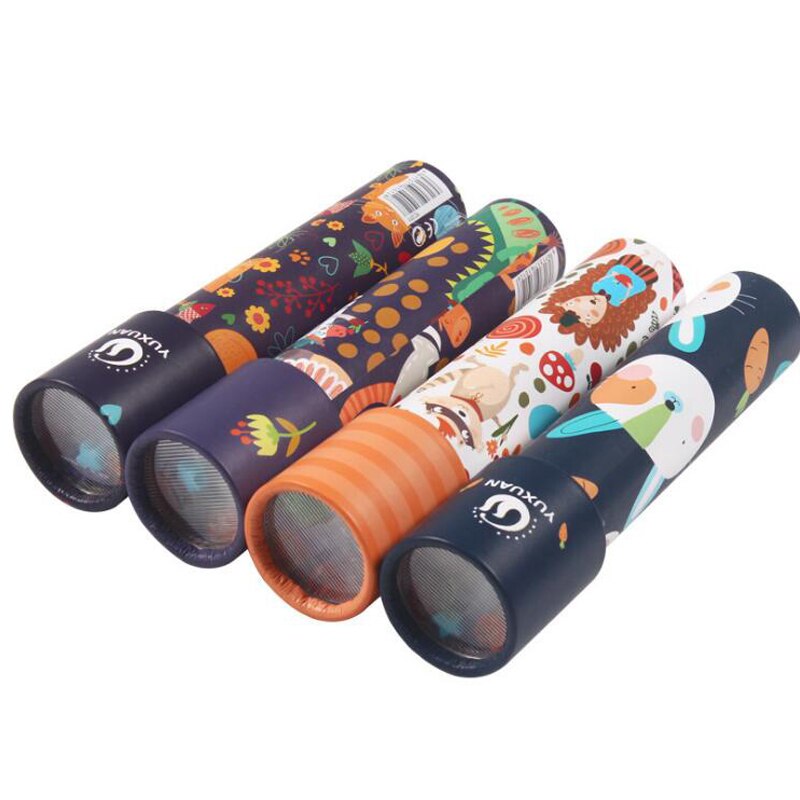 Skalierbare Drehung Kaleidoskop 30 cm Magie Wechselvolle Einstellbar Phantasie Farbige Welt Spielzeug Für Kinder Autismus Kind Puzzle Spielzeug