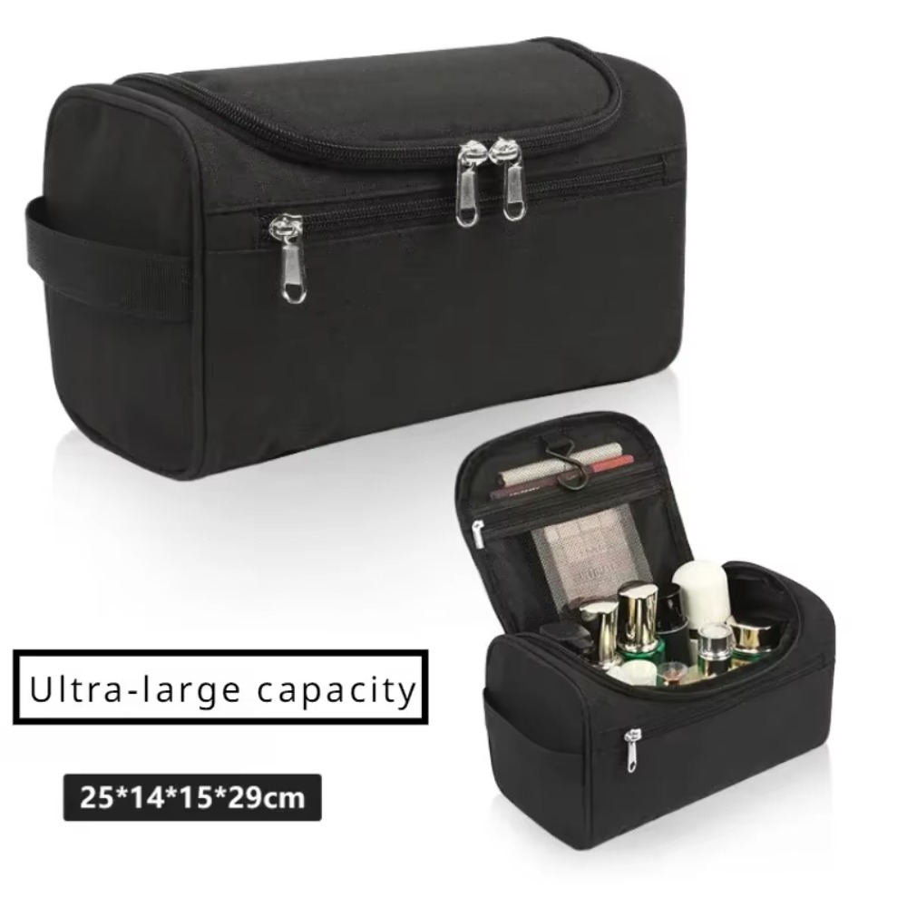 Zipper Man Women Waterproof Makeup Bag Cosmetic Bag Beauty Case Make Up Organizer Toiletry Bag Kits Storage Travel Wash Pouch
