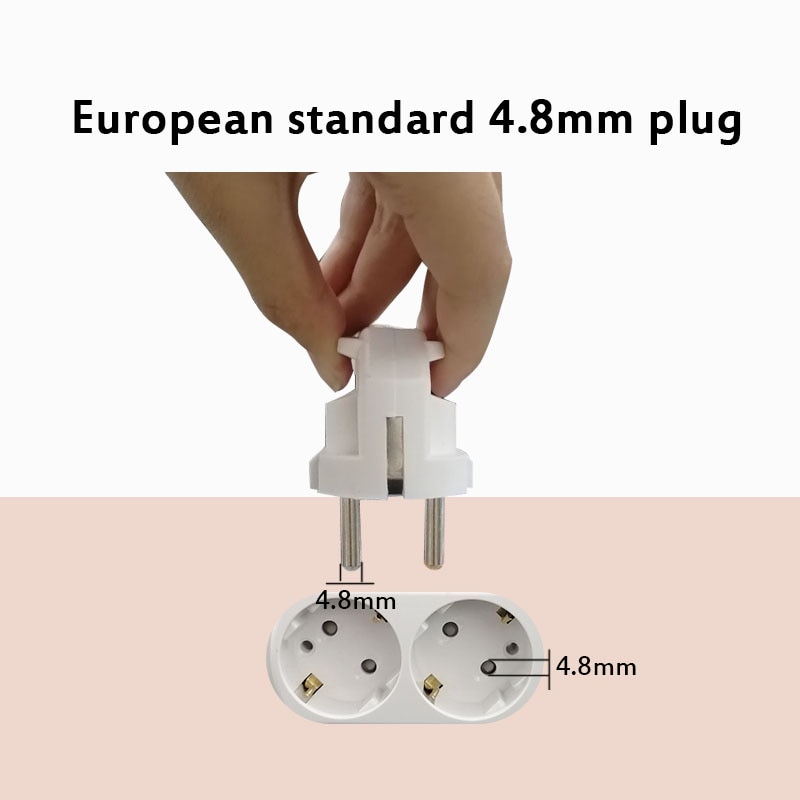 EU PLUG 1.5/2.5m 2/3/6 Extension Socket 250V 10A/16A Individually Switched Power Strip 3AC 2USB Outlets Charger Adapter Socket