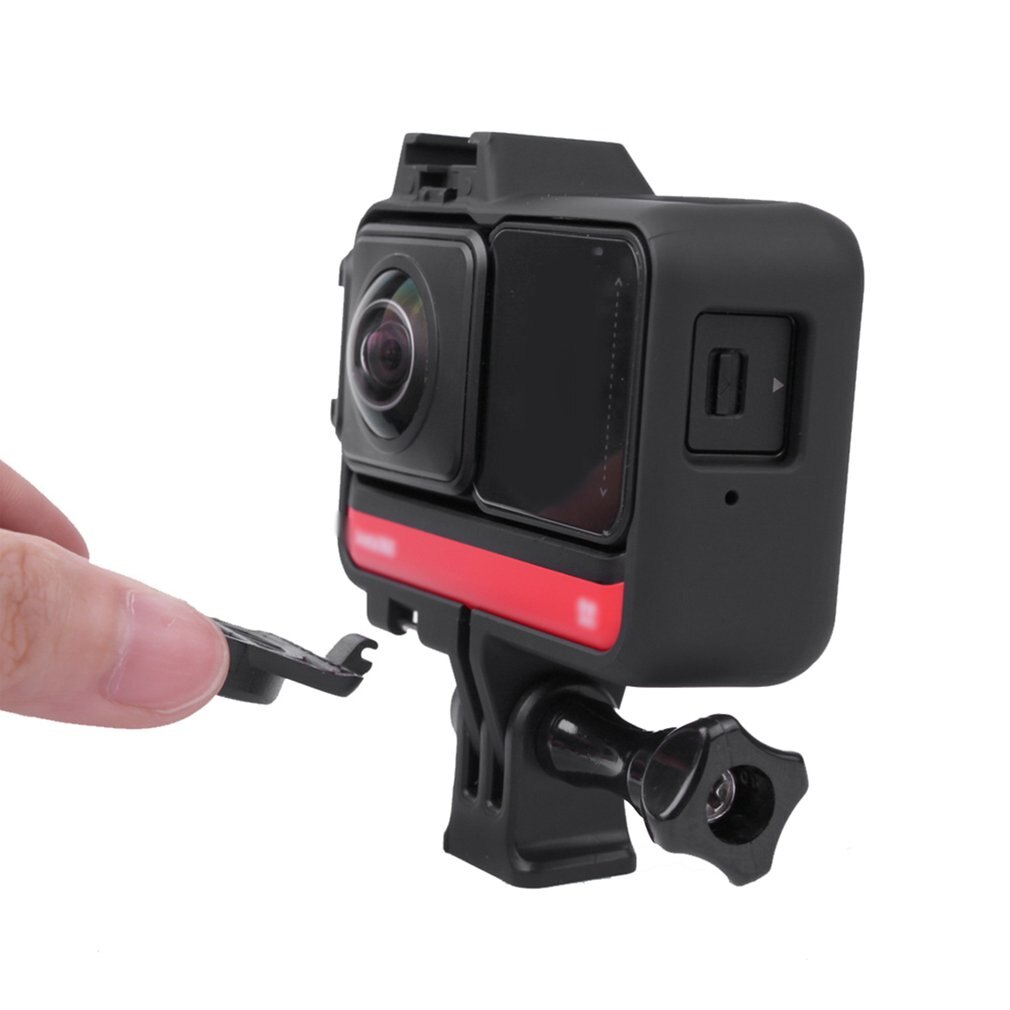 2 stuks lensbeschermingskap voor insta 360 ar dual-lens mod panoramisch 360 editie camera dubbele glazen lensbeschermers accessoire