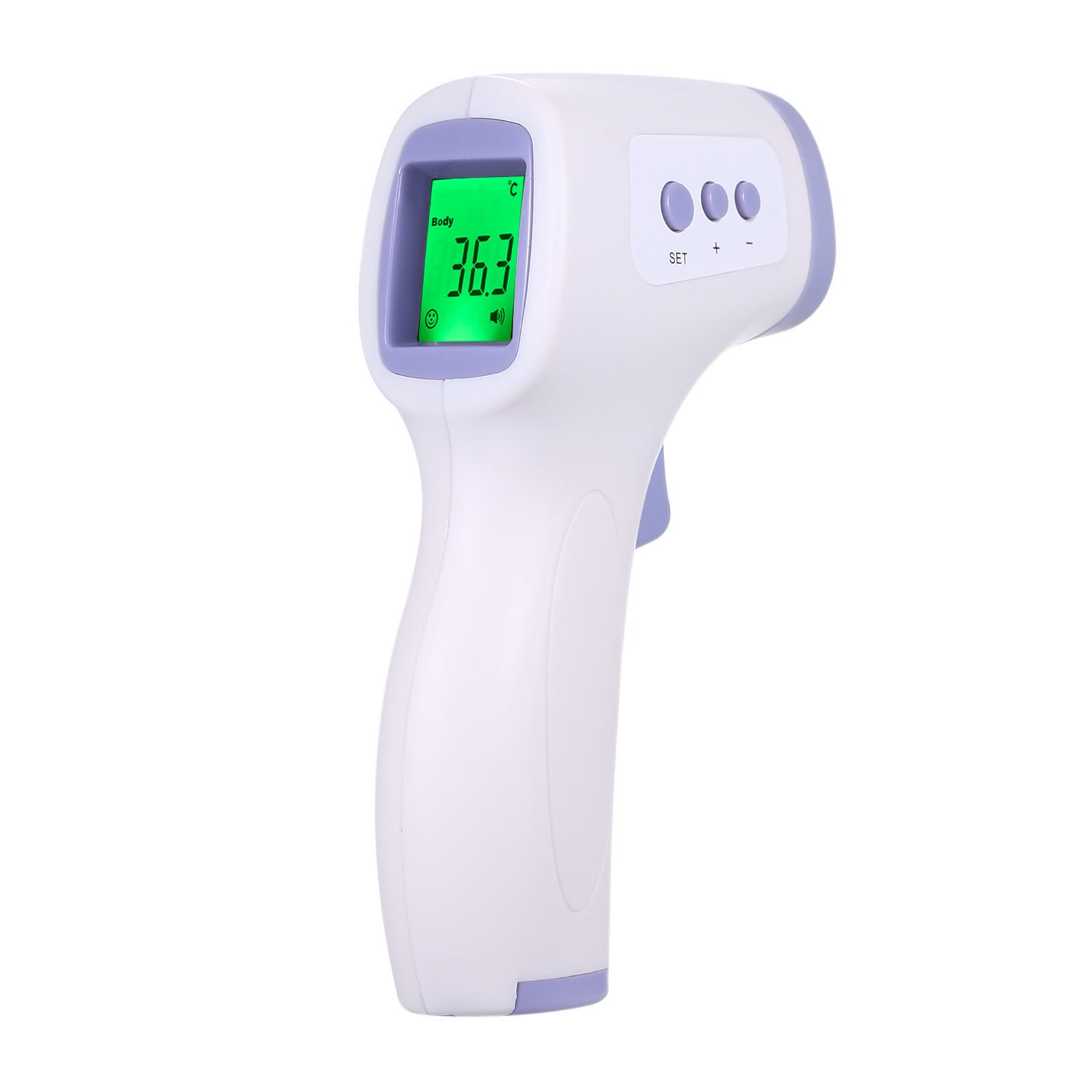 Infrared Thermometer Digital Non-contact Tools + Blood Pressure Monitor LCD Tonometer + Finger Clip Heart Rate Monitor