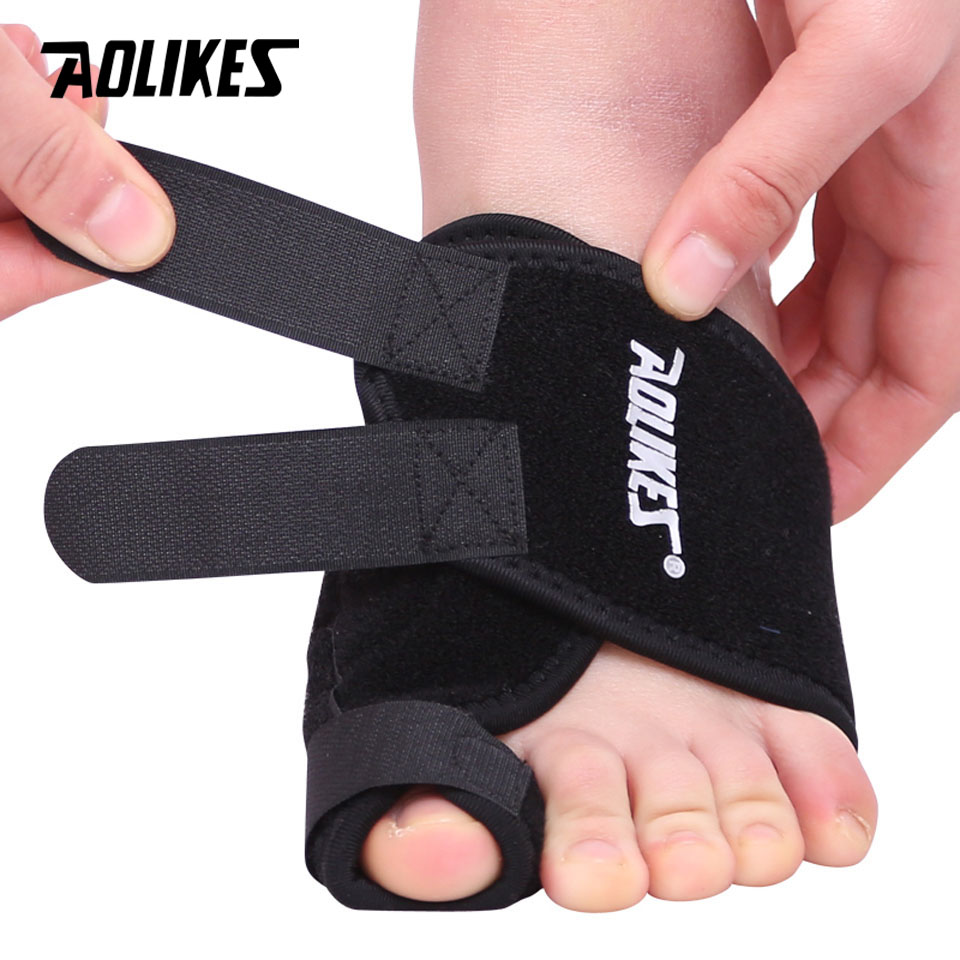 AOLIKES 1PCS Toe Correction Thumb Tape Physical Pain Relief Big Bone Toe Corrector Magnetic Belt Foot Thumb Movement Protection