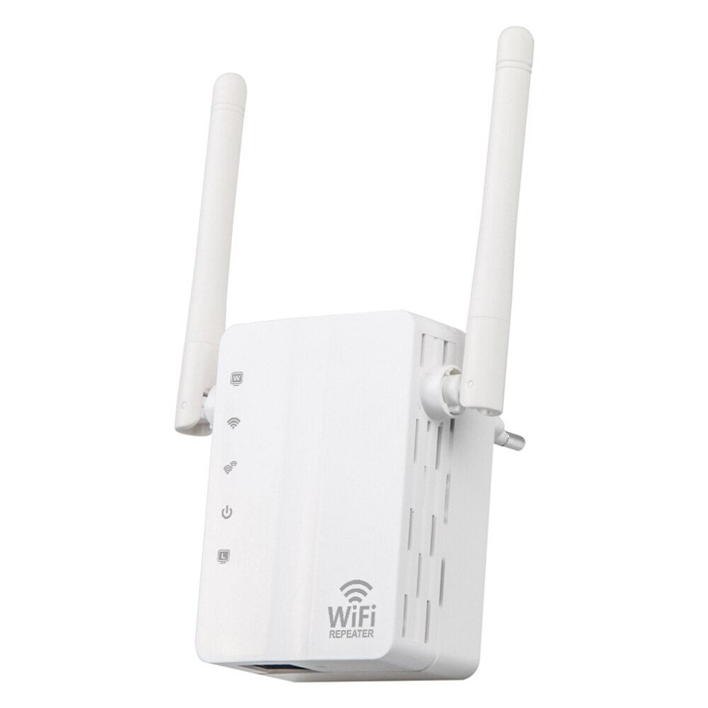 Répéteur WiFi mural sans fil, 300Mbps, amplificateur de Signal, extension de portée, pour routeur, avec Interface à Double antenne
