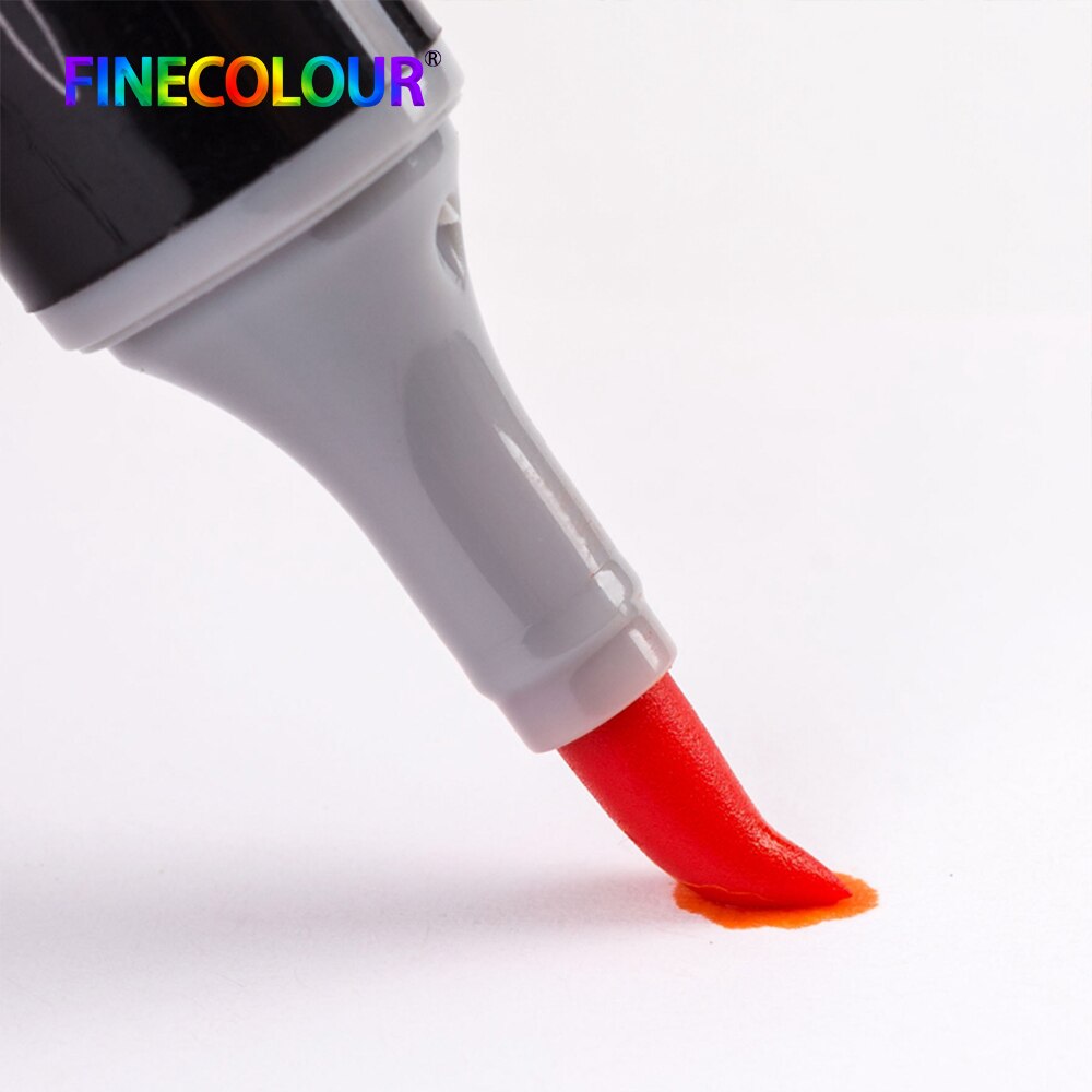 480 farve finfarve dobbelt hoved kunstmarkører pen olieagtig alkoholisk skitsemarkør blød børste pen kunstforsyninger til animationstegning 1 stk