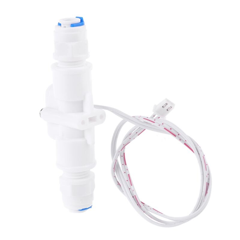 1/4" NPT Water Flow Switch PE Tube Liquid Flow Sensor Switch for Water dispenser and water purifier
