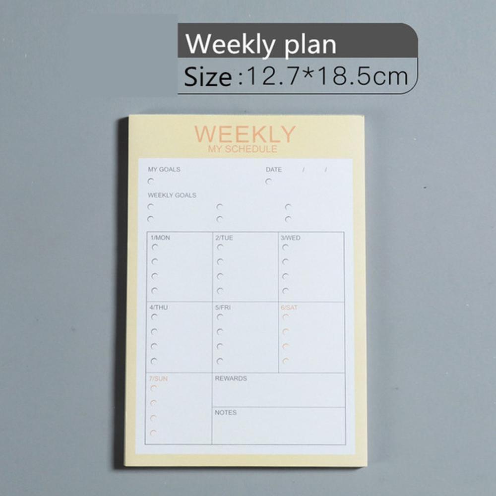 54 Lakens Eenvoudige Desktop Planner Wekelijkse Pl... – Grandado
